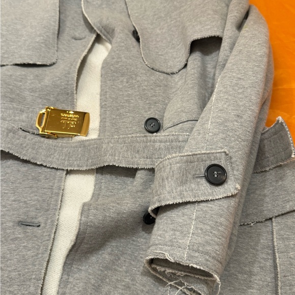 Tom Ford Gray belted Trench Coat for Women - Picture 10 of 16